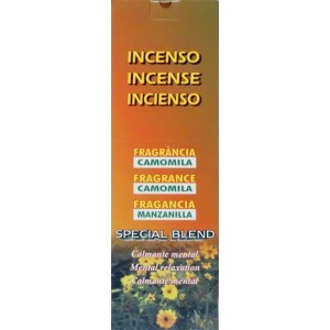 INCENSO HINDUS CAMOMILA CX/25UN