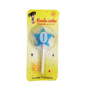MARIAZINHA VELA ESTRELA N0 AZUL C/10