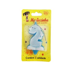 MARIAZINHA VELA SORRISO N2 AZUL C/10