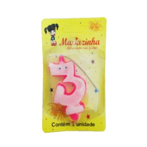 MARIAZINHA VELA SORRISO N3 ROSA C/10