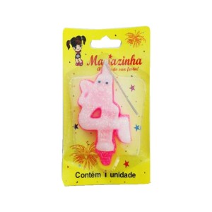 MARIAZINHA VELA SORRISO N4 ROSA C/10