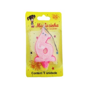 MARIAZINHA VELA SORRISO N6 ROSA C/10