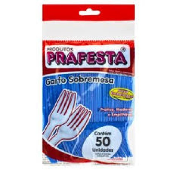 PRAFESTA GARFO SOBREM AZUL C/50 /9946