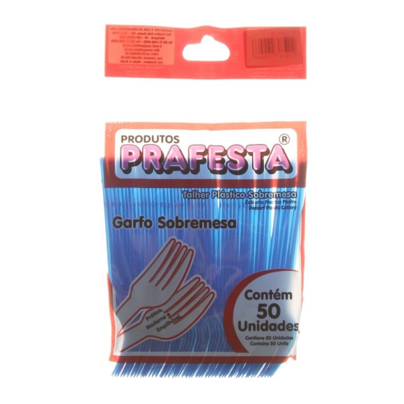 PRAFESTA CALHER SOBREMESA AZUL C/50 /9957