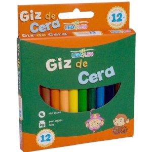 GIZ DE CERA 12 CORES  59G 4504/24994 LEO&LEO