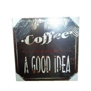 QUADRO ESTAMPADO 30X30CM 3402/00340 ONYX