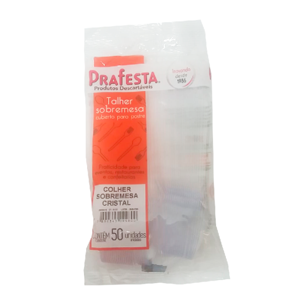 PRAFESTA TALHER SOBREMESA C/50 CRISTAL/9980