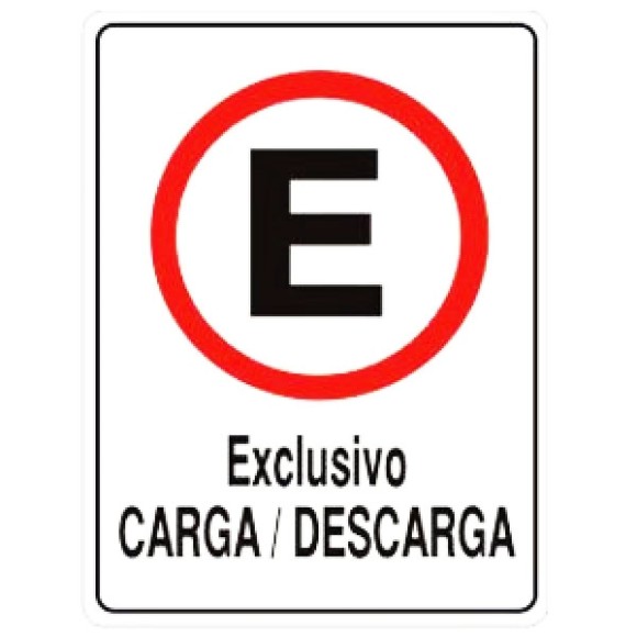 PLÁCA CARGA/DESCARGA 20X30 REFP1/1 JA