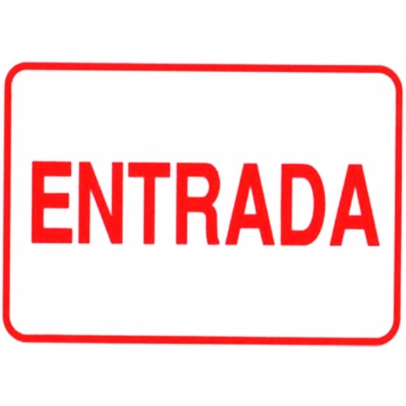 PLÁCA ENTRADA VERMELHA 20X30 S213/2 JA