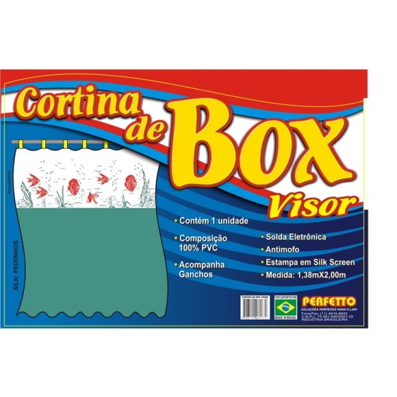 CORTINA DE BOX 2,00X1,38 REF06173 PERFETTO