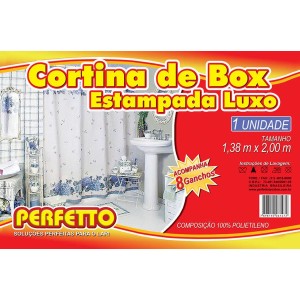 CORTINA BOX LUXO ESTAMP 1,38X2,00 REF06147 PERFETTO