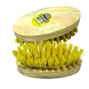 ESCOVA OVAL MADEIRA (12PÇS) NOVO HORIZONTE