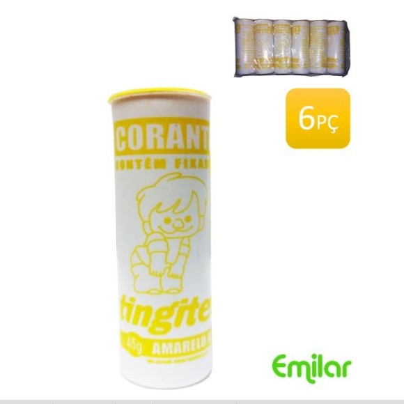 TINGITEX CORANTE AMARELO C/6 RF19203