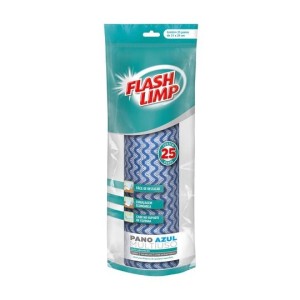 ROLO PANO AZUL M-U C/25PÇS REFFLP4571 FLASHLIMP