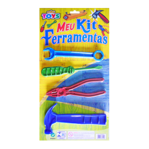 MINI TOYS KIT FERRAMENTA CARTELA RF912