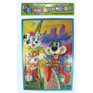 QUEBRA-CABECA C/1 UNI 40 PEÇAS 874/36874 MINI TOYS