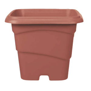  VASO 10 LTS QUADRADO MARRON