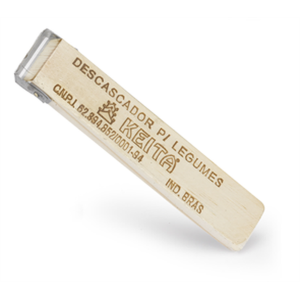 DESCASCADOR P/LEGUME CABO DE MADEIRA 16X3X1CM DM01/97000 KEITA