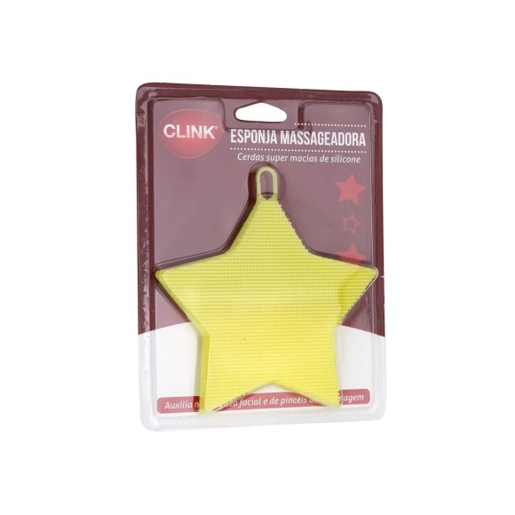 CLINK ESPONJA MASSAGEADORA DE SILICONE CK2006