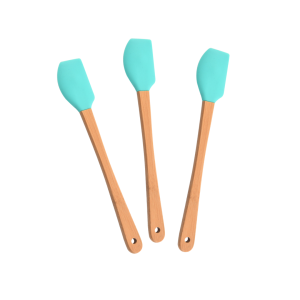 MINI ESPATULA SILICONE CB BAMBU 21cm EM9792