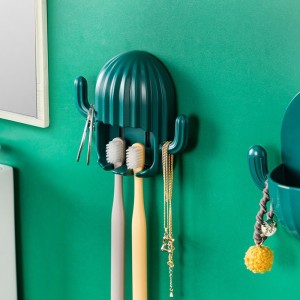 SUPORTE DE ESCOVA EM PLÁSTICO PARA BANHEIRO EM3736