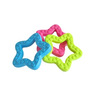 BRINQUEDO BORRACHA ESTRELAR 8CM  ZN0839