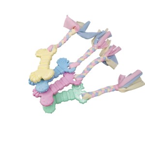 BRINQUEDO BORRACHA OSSO COM CORDA ZN 0871