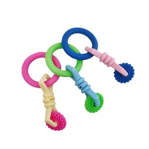 BRINQUEDO BORRACHA CIRCULO C/DISCO ZN 0889