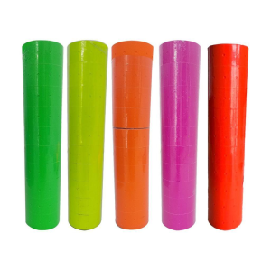 ETIQUETA PARA MARCADORA DE PREÇO COLORIDA 300ET 1,2X2,1CM