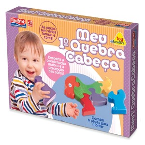 MEU 1° QUEBRA CABEÇA C/6 PÇS PLASBLINK REF: 0266