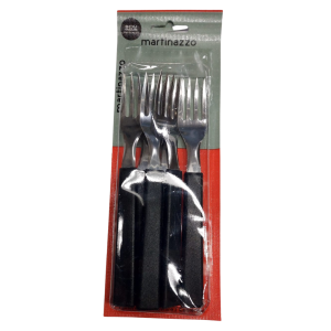 Jogo de Garfos para Mesa 6 Peças Preto - Ref. 65610/5 - Martinazzo