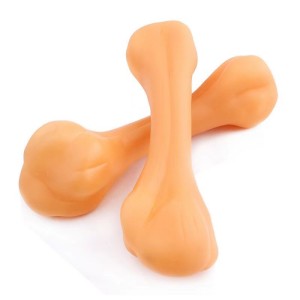 BRINQUEDO BORRACHA OSSO MARRON  ZN040