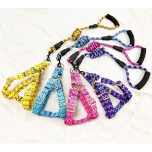 GUIA E PEITORAL 0,8CM PARA PETS ZN0059