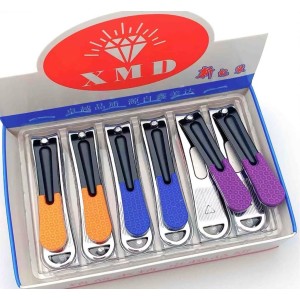 Kit Cortador de Unha em Aço - 3 Peças, Design Elegante e Resistente, Modelo EM3943