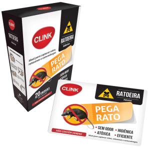 Ratoeira Adesiva Clink CK960 - Pacote com 1 Unidades, Prática e Eficiente!