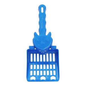 Pá Higiênica Brinquepet para Pets - Cor Azul, Prática e Resistente