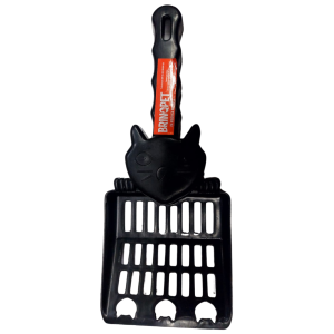 Pá Higiênica Brinquepet para Pets - Cor Preto, Prática e Resistente