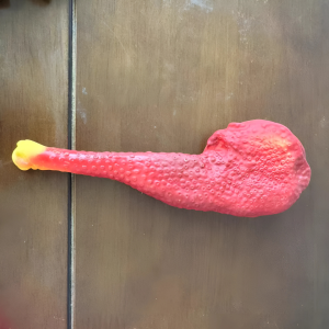 BRINQUEDO BORRACHA COXA DE PATO  ZN0047