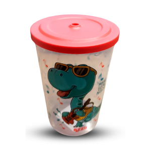 COPO CANUDI 450ML MENINOS SORTIDOS REF: 2420CN - AZZU