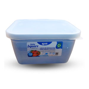 ORGANIZADOR SQUARE 1600ML CORES SORTIDAS REF: 6031 - AZZU