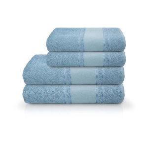 TOALHA PINTA E BORDA P/ROSTO 45 X 80 AZUL F2049 CAMESA