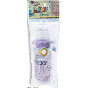 MAMADEIRA BASIC BICO PVC 150ML 125AC/98721 NEW BABY